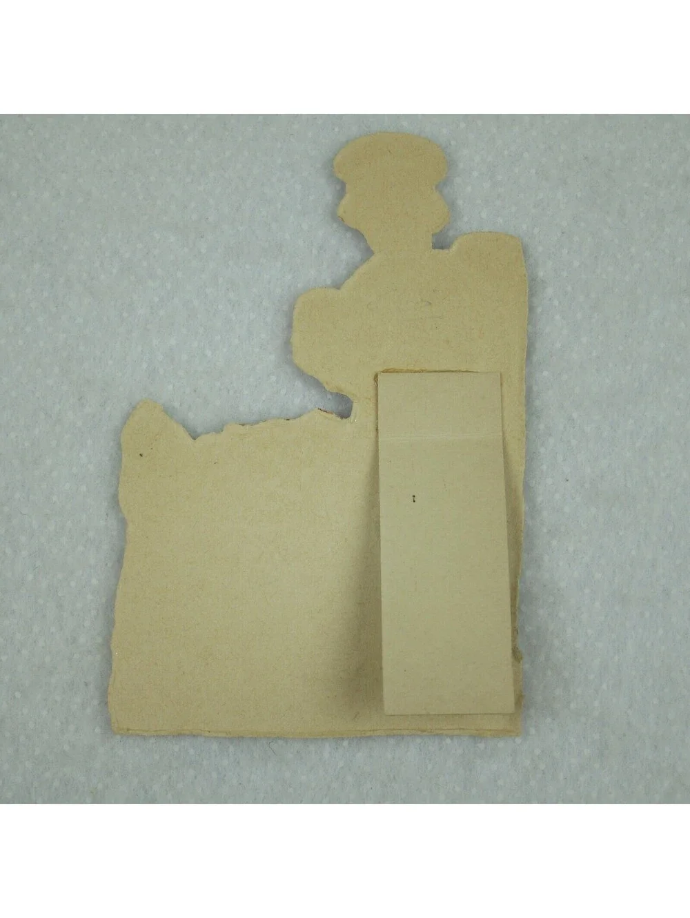 Vintage Valentine Die Cut Stand Up Boy Sailor Heart Rose Bush 1920s-30s Germany